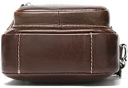 Чоловіча шкіряна сумка на пояс Vintage 19х15,5х4,5 см acs0018177 - мініатюра 2