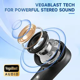 Бездротові навушники Vega T1 з низькою затримкою - мініатюра 4