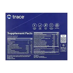 Вітамінно-мінеральний комплекс Trace Електроліти, смак ягід Power Pak, 30 пакетів по 6 гр (TMR00287) - мініатюра 2
