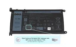 Акумулятор WDX0R для ноутбука Dell Inspiron 3580, 5568, 5575, 5578, 7579, Vostro 3500, 3580 3500 mAh (FW8KR) 3500 mAh - мініатюра 2