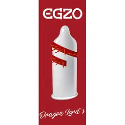 Презервативи EGZO Dragon Lord's з вусиками для вогненних відчуттів, 1 шт Egzo EGZO Dragon Lord's 101861 - мініатюра 2