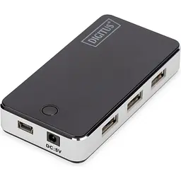 USB-Хаб Digitus USB 2.0 Hub, 7 Port (DA-70222) - мініатюра 2
