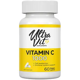Вітамін C 1000 VPLab UltraVit 60 капсул