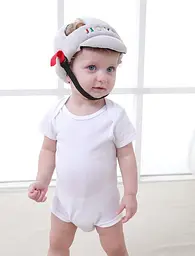 Дитячий захисний шолом Bonnet 1 Сірий - мініатюра 2