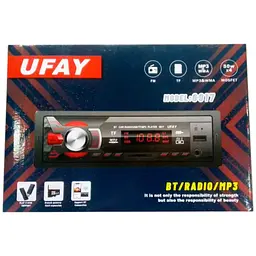 Автомагнітола RGB Technology UFAY 6917 Bluetooth 4x25W автомобільна магнітола чорна - мініатюра 5
