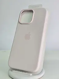 Оригінальний силіконовий чохол для iPhone 15 Pro Max Apple Silicone Case with MagSafe Light Pink MT1M3ZM/A - мініатюра 5