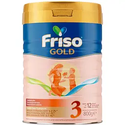 Детская сухая молочная смесь Friso Gold 3 от 12 месяцев 800 г