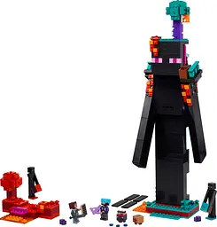 Конструктор LEGO Minecraft Вежа Ендермена 867 деталей (21279) - мініатюра 6