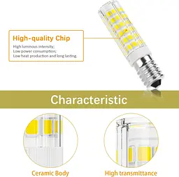 Лампочки DiCUNO E14 LED Bulb Cooker Hood 5w (50w Галогенний еквівалент) 550lm Cool - мініатюра 4