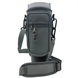 Чохол-сумка для термокухля Stanley Quencher 1,18 л з ремінцем, захисний кейс для кухля, темно-сірий KT7001317