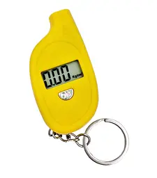 Манометр (тестер тиску шин) цифровий LCD дисплей жовтий (G0001641) - мініатюра 4
