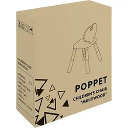 Стілець дитячий Poppet Multiwood білий (PP-010M) - мініатюра 2