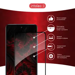 Скло захисне Intaleo Full Glue Infinix Hot 50 4G Black (1283126607318) - мініатюра 3