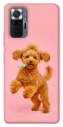 TPU чехол Demsky Happy poodle для Xiaomi Redmi Note 10 Pro