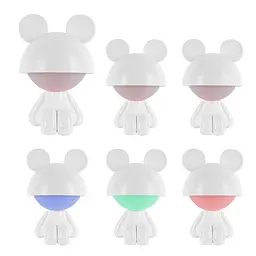 Світильник-нічник Kite LED з акумулятором Cute Mouse білий (K25-316-2-1) - мініатюра 3