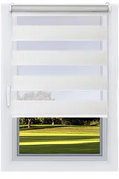 Рулонні штори День-Ніч Сірий ZA 45*160