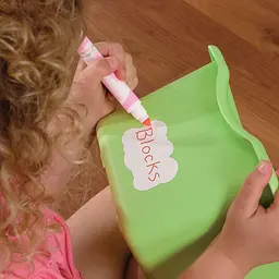 Органайзер з ящиками Step 2 Fun Time Room Organizer рожевий з салатовим (41384) - мініатюра 5