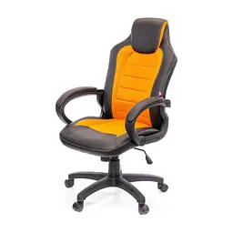 Кресло игровое Аклас Астон W PL TILT Помаранчеве (10473)