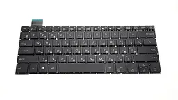 Клавіатура для ноутбука ASUS (X407 series) rus, black, без фрейма - мініатюра 2