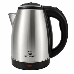 Електрочайник OUTBOND OB-2001 1850 Вт / Електрочайник із нержавіючої сталі на 2 л / Дисковий електричний чайник