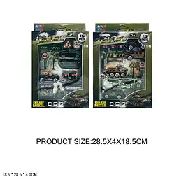 Колекційна серія металевих моделей військової техніки Military 1:64 (XY300) в асортименті
