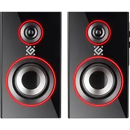 Акустична система Defender 2.0 Solar 20 20Вт Bluetooth 5.0 + 3,5мм, RGB підсвітка, чорна