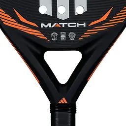 Ракетка для паделу Adidas MATCH BLACK/ORANGE 2026 - мініатюра 3