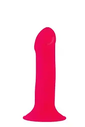 Фалоімітатор Solid Love Premium Silicone Dildo 7 Inch 16.5 см рожевий - мініатюра 2