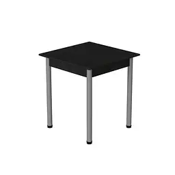Стіл кухонний Ferrum-decor Агата 75x80x80 Сірий ДСП Сосна Кембра 16мм (FRD-105678)
