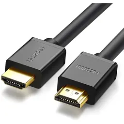 Кабель мультимедійний HDMI M to HDMI M 2.0m HD104 black Ugreen (10107) - мініатюра 2