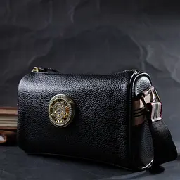 Жіноча шкіряна сумка Vintage 21,5х14х9,5 см sum0024784 - мініатюра 8