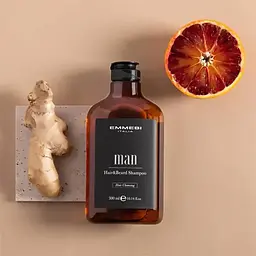 Шампунь для волосся і бороди Emmebi Italia Man 300 мл - мініатюра 2