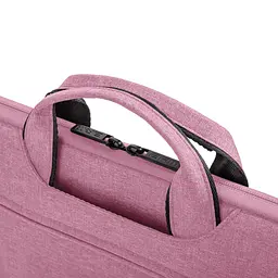 Сумка-чохол для ноутбука 13.3"", pink, нейлонова, ділова, міська, плоска з кишенею для аксесуарів, підходить для ноутбуків до 13.3"" або документів, ArmorStandart (ARM78846) - мініатюра 6