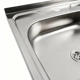 Кухонна мийка з нержавіючої сталі Platinum 5050 (0,4/120 мм), Нержавіюча сталь - мініатюра 4
