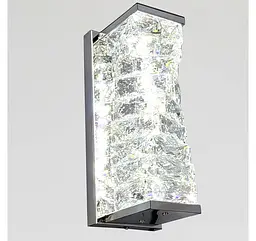 Світлодіодне настінне бра Artlight 88031/290WCH, 19 Вт, хром та прозоре скло - мініатюра 3