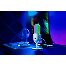 Мікрофон Razer Seiren V3 Chroma White (RZ19-05060200-R3M1) [107174] - мініатюра 9