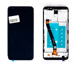 Дисплей Huawei Mate 10 Lite (RNE-L01/RNE-L21) чорний + рамка
