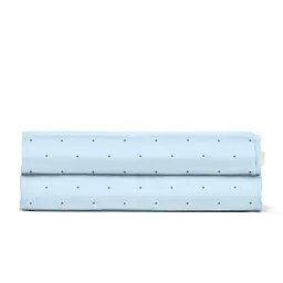 Дитяче простирадло Cosas Mini Dots CS7 110х160 блакитне (DotsGreyLightBlue_110x160)