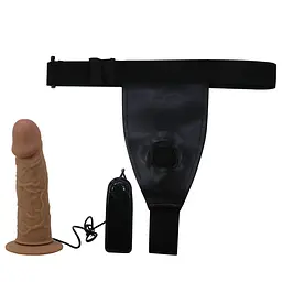 Страпон з вібро STRAP-ON PRETTY LOVE HARNESS BRIEFS PRETTY LOVE BW-022073Z 101833 - мініатюра 7