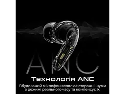 Навушники TWS HiFuture Flybuds4 Black (flybuds4.black) - мініатюра 3