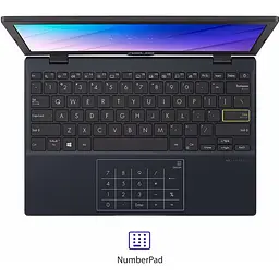 Ноутбук Asus EeeBook L210M 11.6" HD 4/64GB N4020 Black (L210MA-DB01) - мініатюра 3