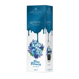 Ароматизатор рідкий для дому/офісу Tasotti "Car & Home" QUEENS White 100ml Blue Flowers