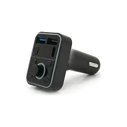 FM модулятор Voltronic D1, підсвітка 7 кольорів, 1.5-3.1A, USB, TF (FM-D1-7Col) - мініатюра 2