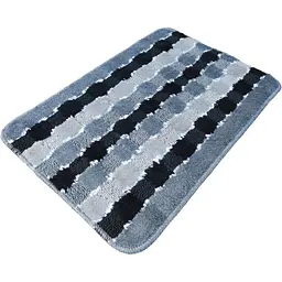 Килимок для ванної Vezzer Fiskos 40x60 см сірий (VZF9649) - мініатюра 2