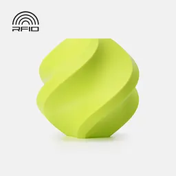 Пластик для 3D друку Bambu Lab PLA Basic Яскраво-зелений (Bright Green, 10503), філамент 1.75 мм, 1 кг, без котушки