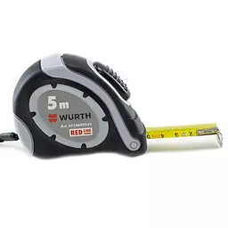 Рулетка кишенькова Wurth Red Line 5 м (0714699922) - мініатюра 2