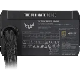 Блок живлення ASUS 750W TUF 80+ Bronze (90YE00D0-B0NA00) - мініатюра 4