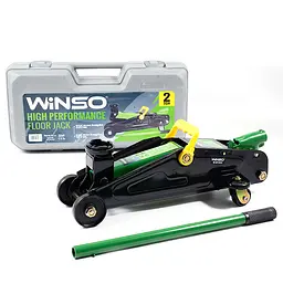 Домкрат гідравлічний підкатний Winso 2 т 8.5 кг 135-335 мм пластикова упаковка (171860) - мініатюра 2