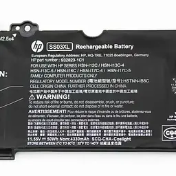 Акумулятор для ноутбука HP EliteBook 730 G5 735 G5 740 G5 745 G5 830 G5 840 G5 ZBook 14u G5 (SS03XL 11.55V 50Wh) - мініатюра 3