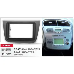 Перехідна рамка Seat Altea, Toledo Carav 11-582 - мініатюра 4